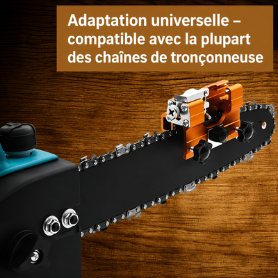 NordSlip™ – Affûteur de chaîne pour tronçonneuse