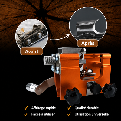 NordSlip™ – Affûteur de chaîne pour tronçonneuse